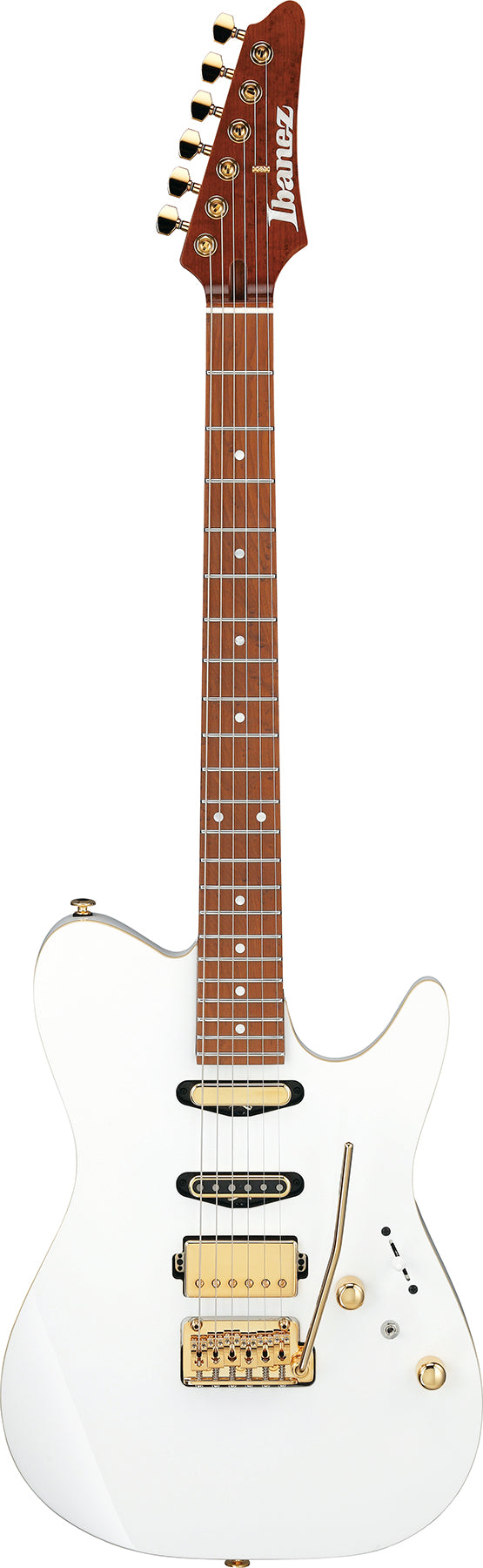 Ibanez LB1WH Lari Basilio Signature Electric Guitar (White)