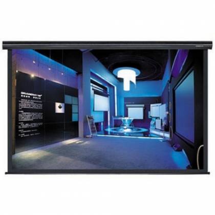 Grandview GV-CMO180-B Motorized "Cyber" Projection Screen w/Integrated Control - 180" (Black Casing)