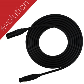 RapcoHorizon EVLMCN10 Evolution Noiseless Microphone Cable XLR-M to XLR-F - 10 Foot