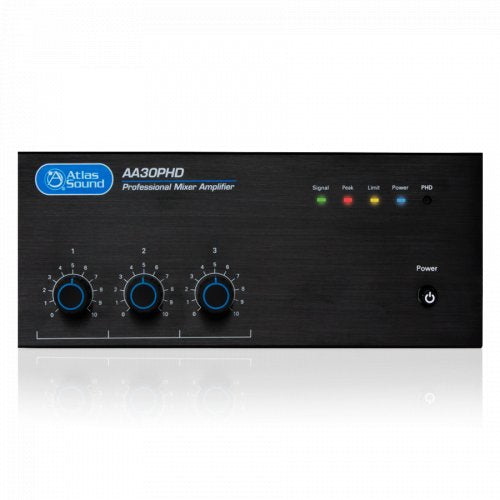 AtlasIED AA30PHD 3-Input 30W Amplififer (70V/8ohm)