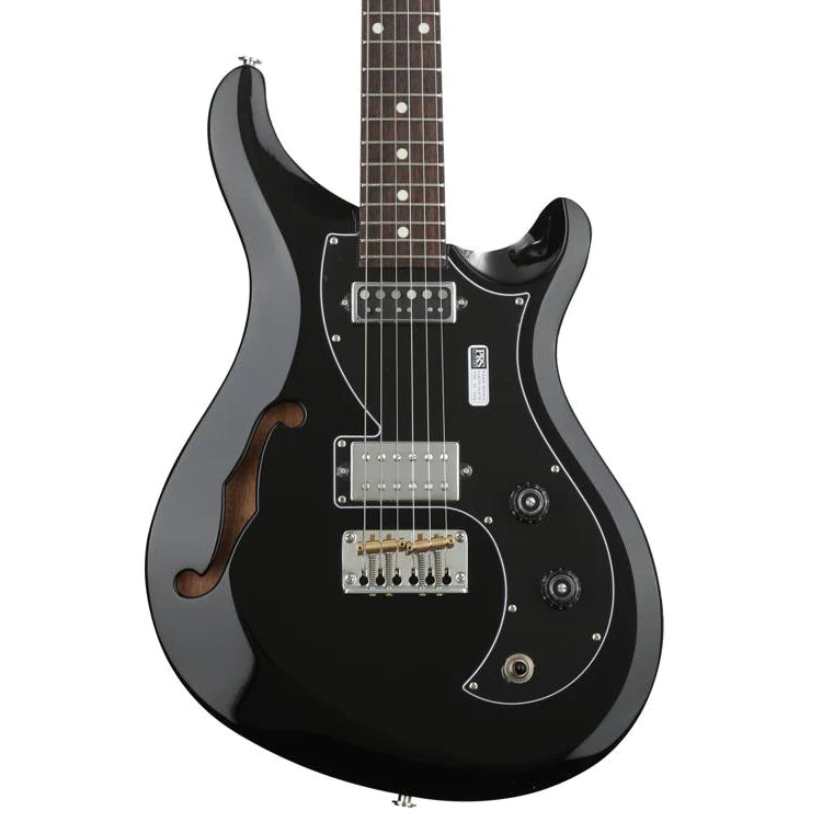PRS S2 VELA Guitare électrique semi-creuse (noir)