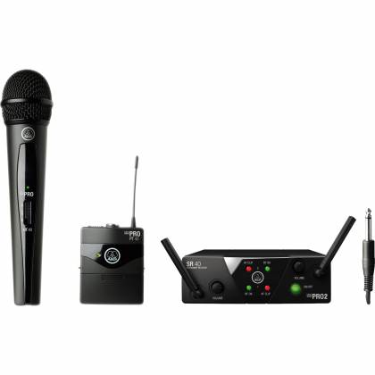 AKG WMS40MINI2-MIX-SET-US25BD Wireless Handheld Microphone System