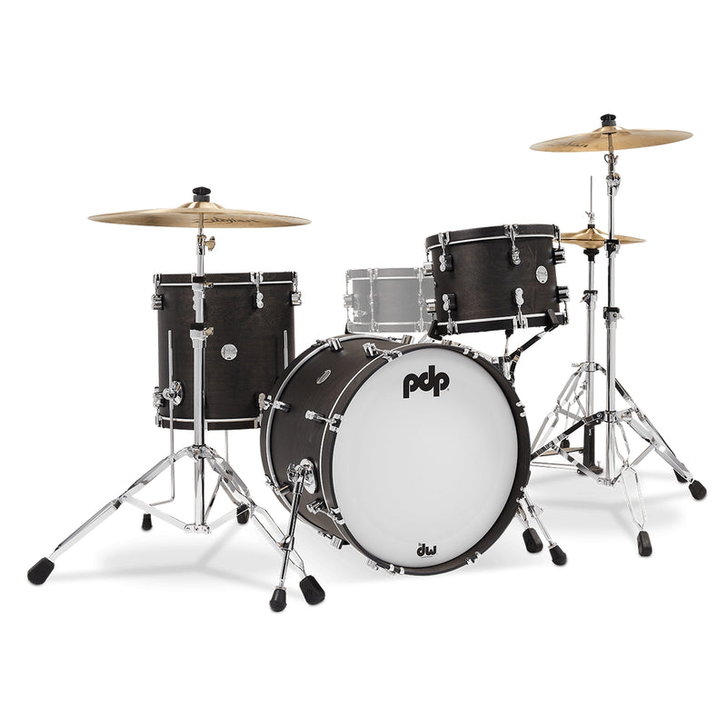 PDP PDCC2013EE Concept Maple Classic Pack de fûts de grosse caisse 3 pièces 20" Finition teintée - Teinture ébène