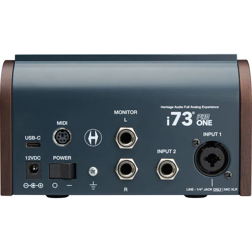 Heritage Audio I73PRO-ONE Une interface audio USB-C