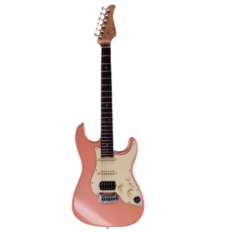 GTRS Guitars P800 Series Electric Guitar (Flamingo Pink)