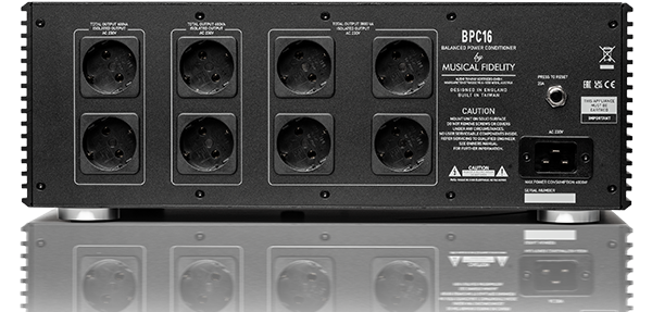 Musical Fidelity BPC16 Balanced Power Conditioner (Black)