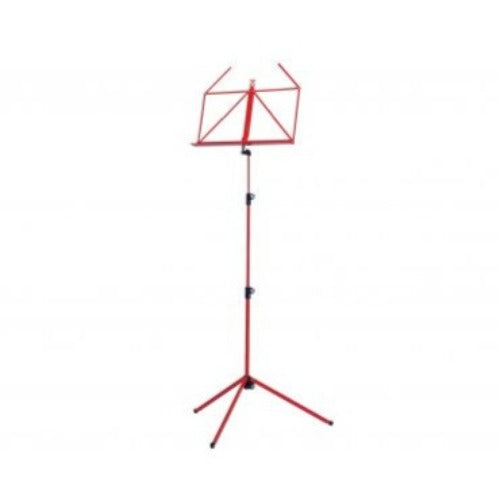 Stand de musique pliant K&M 100/1 3 pièces (rouge)