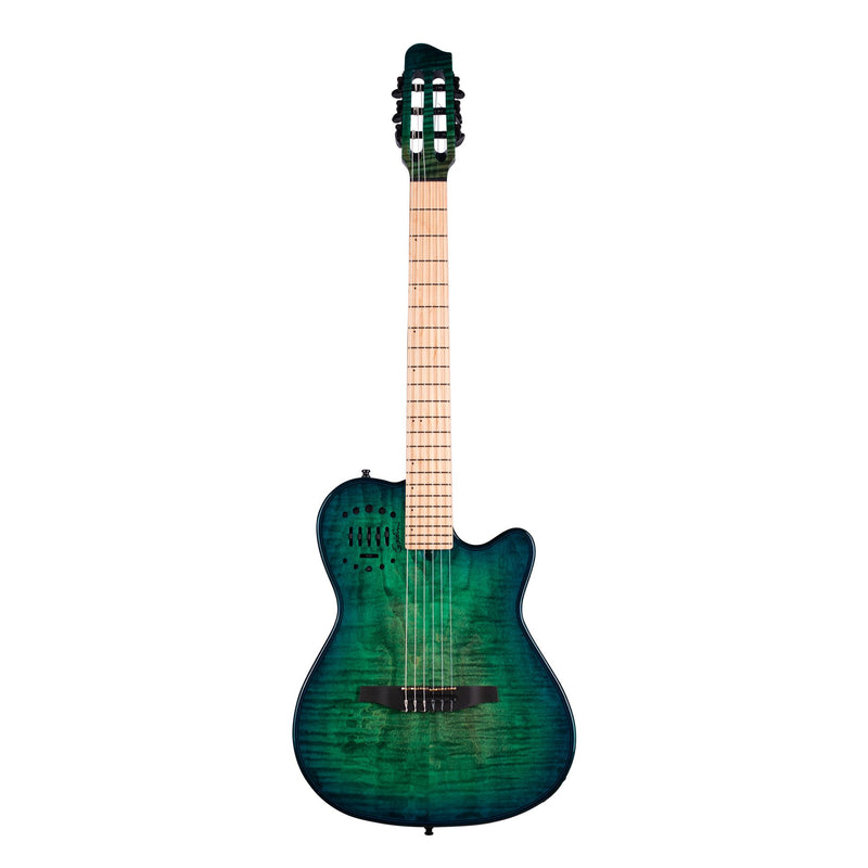 Godin Guitars MULTIAC MUNDIAL DLX LTD Hollow Body Electric Guitar (Opal Burst)