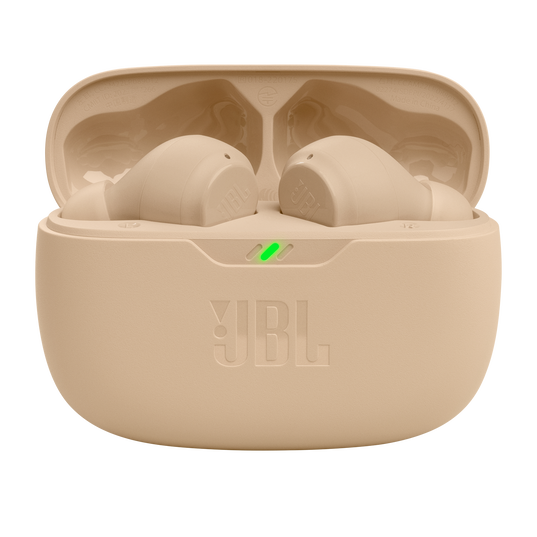 Écouteur intra-auriculaire sans fil de faisceau de faisceau JBL (beige)