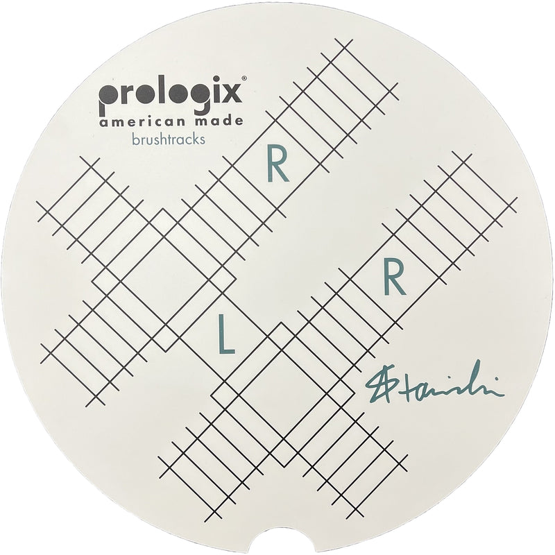 Prologix PBPAS-14 Anthony Stanislavski Signature Brushtracks Practice Pad - 14"