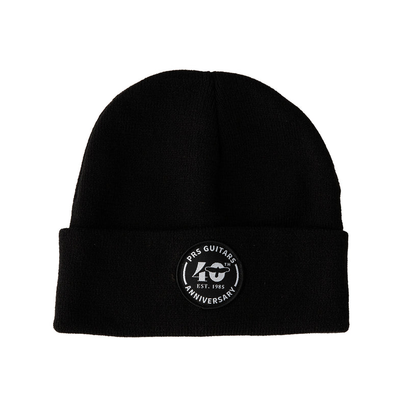 PRS 40th Anniversary Cuffed Beanie (Black)