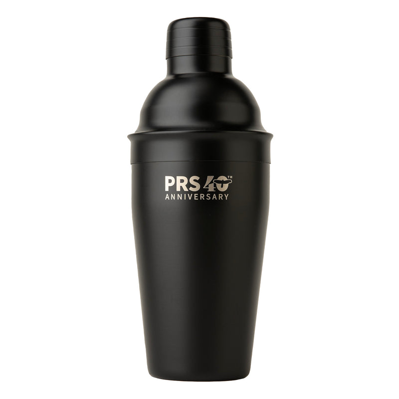 PRS 40th Anniversary Stainless Steel Cocktail Shaker (Black)