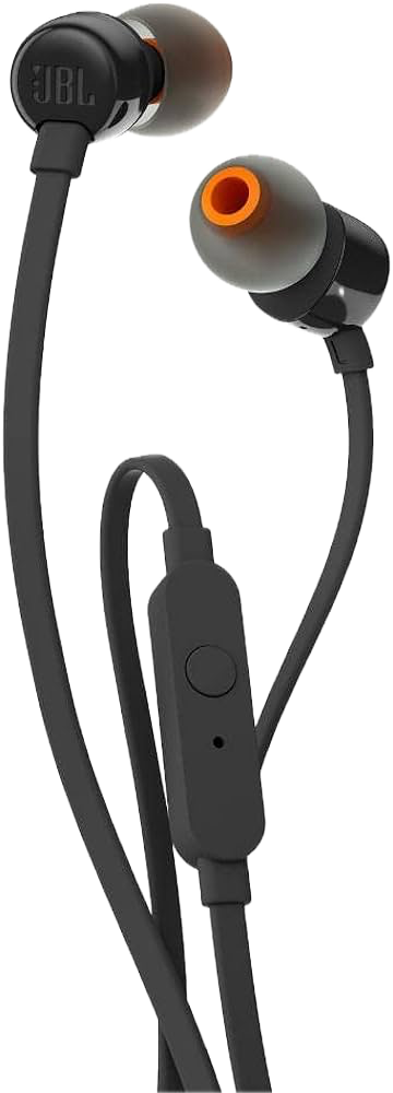 Écouteurs intra-auriculaires JBL T110 (noir)