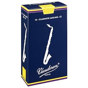 Vandoren CR144 Alto Clarinet Traditional Reeds Strength - 4 (Box of 10)