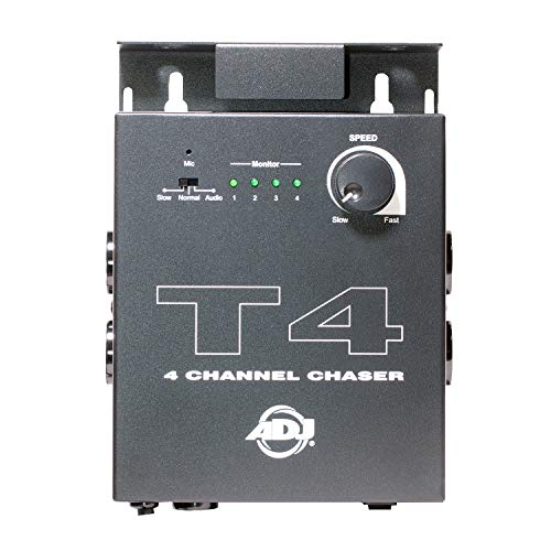 American DJ T4 4 Channel Chaser With T-Bar Mount
