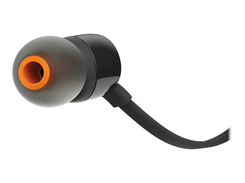 JBL T110 In-Ear Headphones (Black)