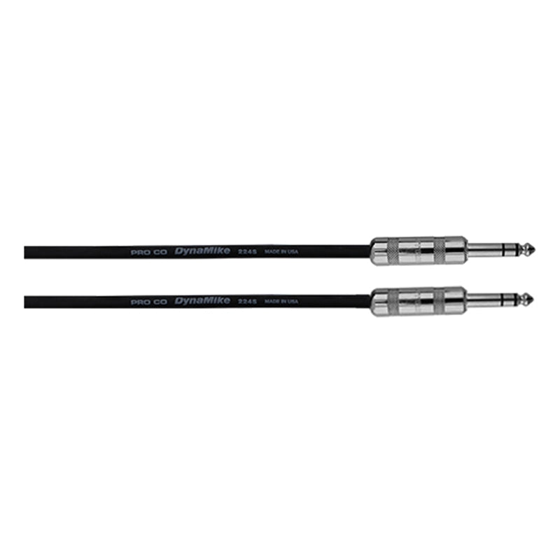 RapcoHorizon BP20 Excellines 1/4 TRS Male to TRS Male Cable - 20 feet