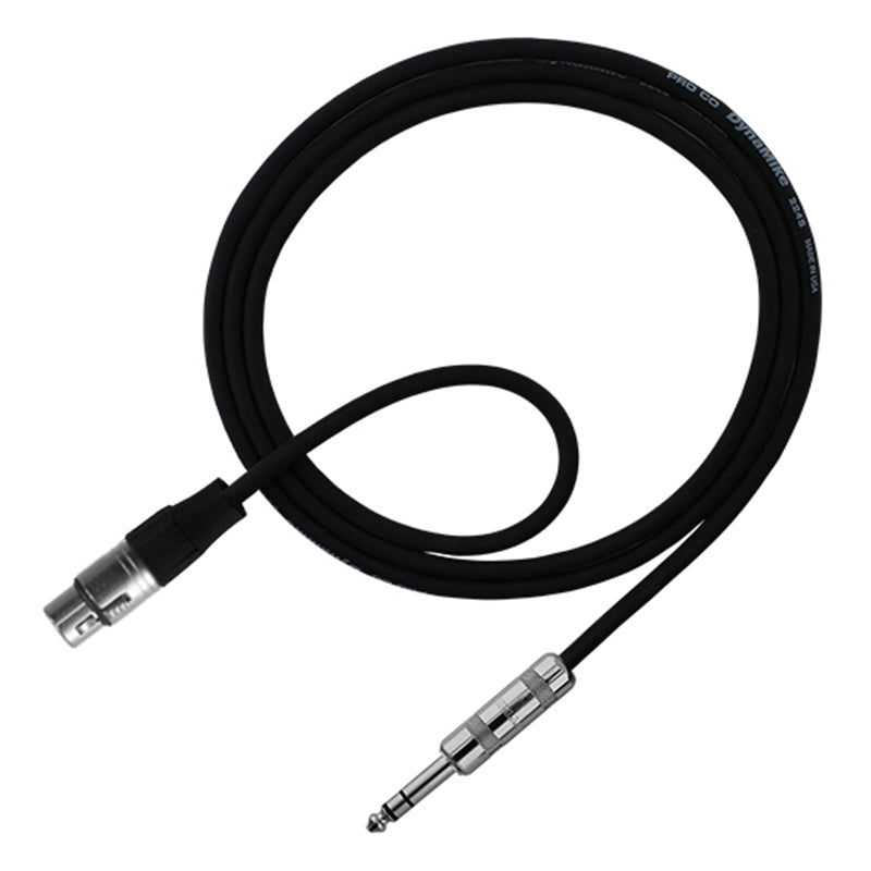 RapcoHorizon BPBQXF10 Excellines 1/4 TRS Male to XLR-F Cable - 10 feet