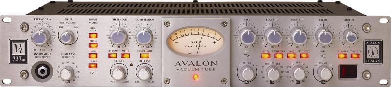 Avalon VT-737sp Microphone Preamplifier (Silver)