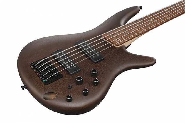 Ibanez SR305EBWNF 5 String Electric Bass Guitar (Walnut Flat)