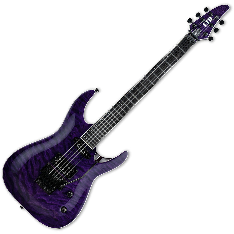 ESP LALRIIQMSTP ALR-II Signature Electric Guitar (See Thru Purple)