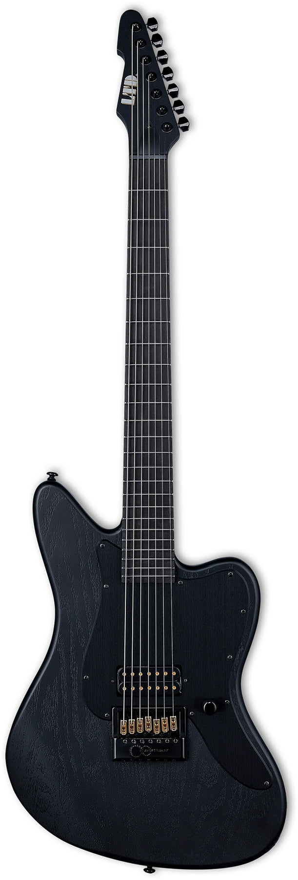 ESP LAWXJ7BETOGBLKS Alex Wade XJ Signature 7-string Baritone Electric Guitar (Black Satin)