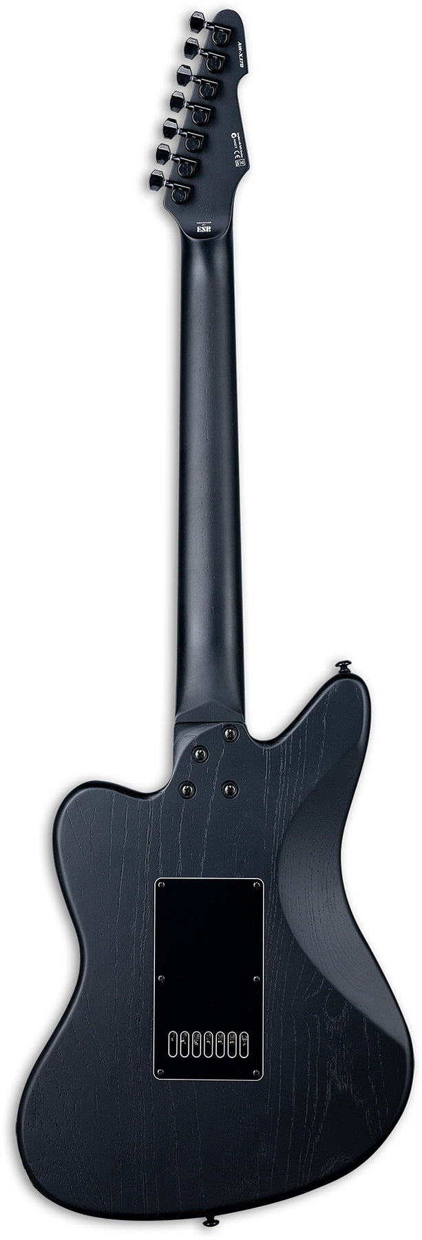 ESP LAWXJ7BETOGBLKS Alex Wade XJ Signature 7-string Baritone Electric Guitar (Black Satin)