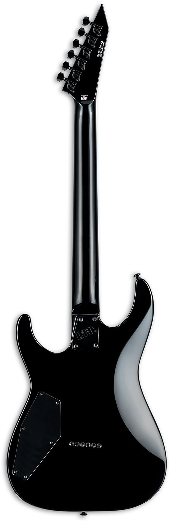 ESP LM201BHTBLK Baritone Electric Guitar (Black)