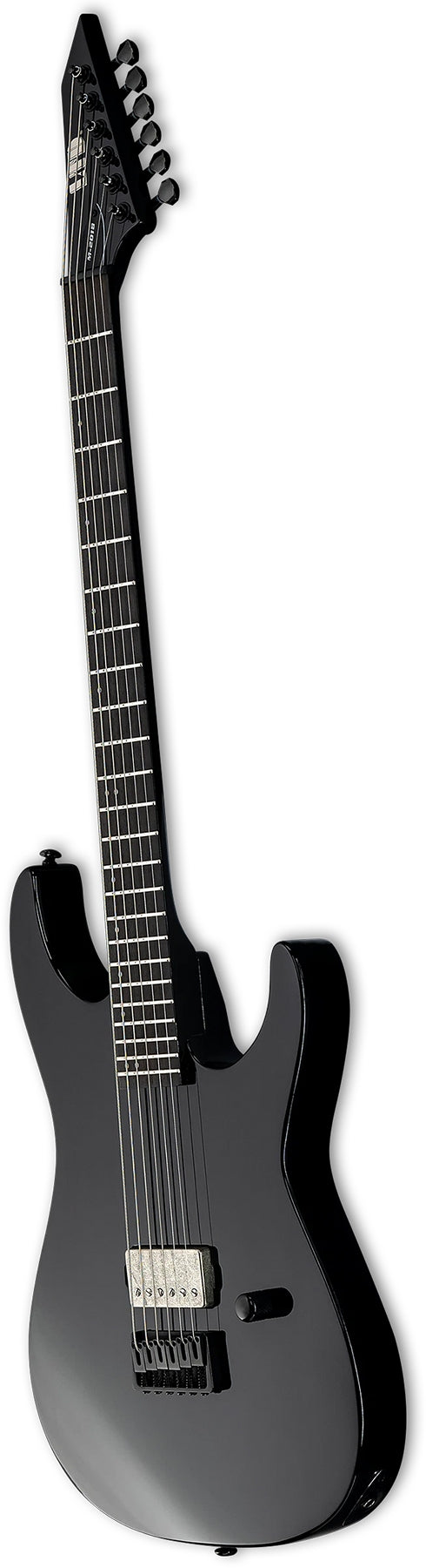 ESP LM201BHTBLK Baritone Electric Guitar (Black)