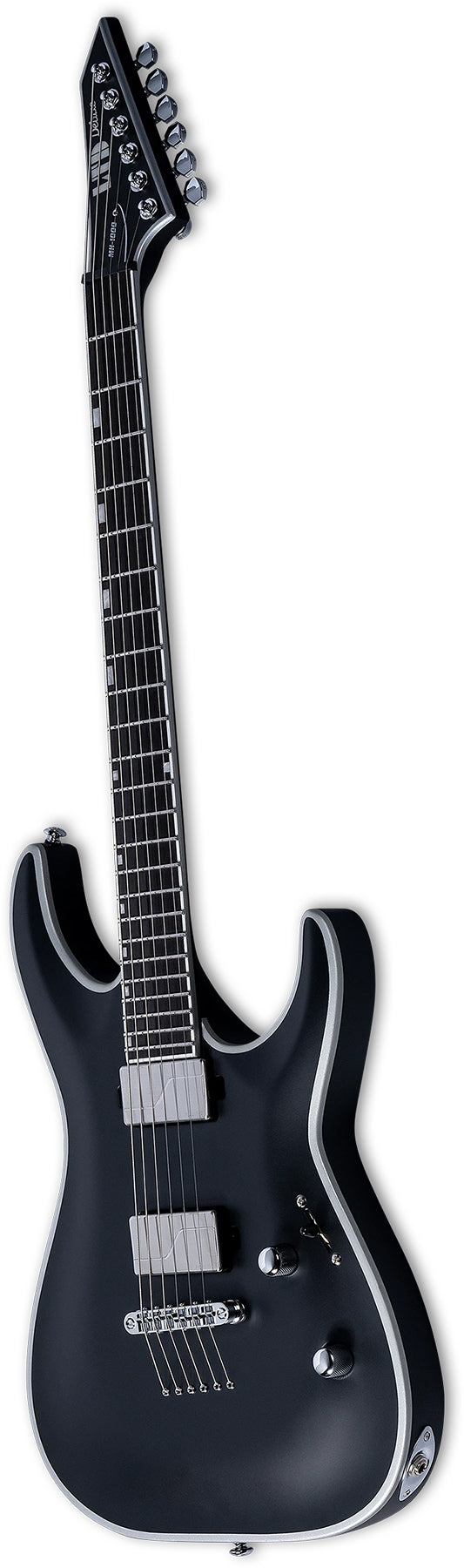 ESP LMH1000NTBBBLKS Electric Guitar (Black Satin)