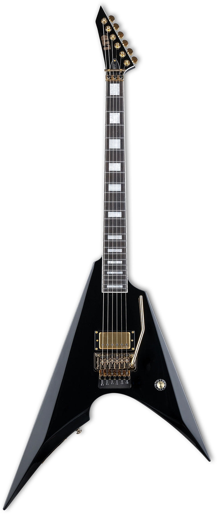 ESP LMSV1BLK Mike Schleibaum Signature Electric Guitar (Black)