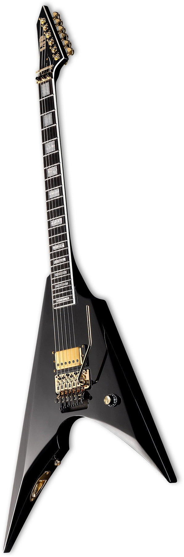 ESP LMSV1BLK Mike Schleibaum Signature Electric Guitar (Black)