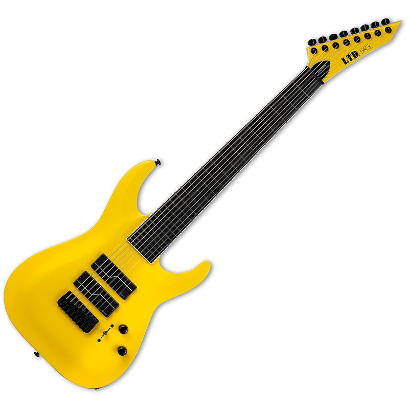 ESP LSC608BYELF1 Stephen Carpenter Signature 8 String Baritone Electric Guitar (Yellow)