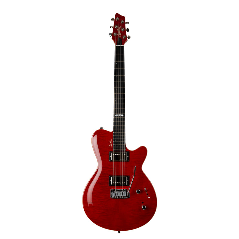 Godin Guitars DS-1 Daryl Stuermer Signature Guitare électrique (Trans Red Flame)