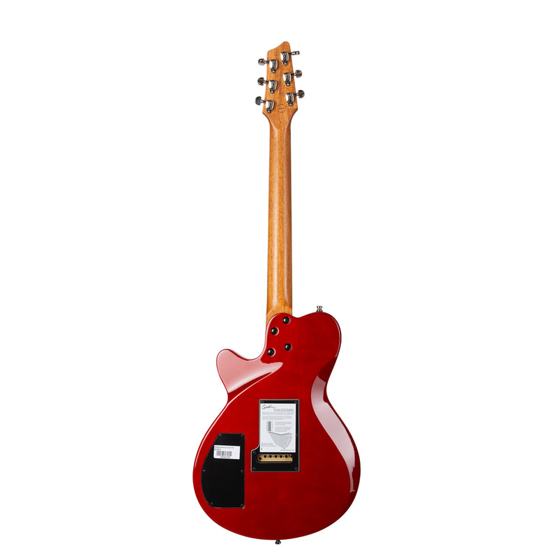 Godin Guitars DS-1 Daryl Stuermer Signature Guitare électrique (Trans Red Flame)