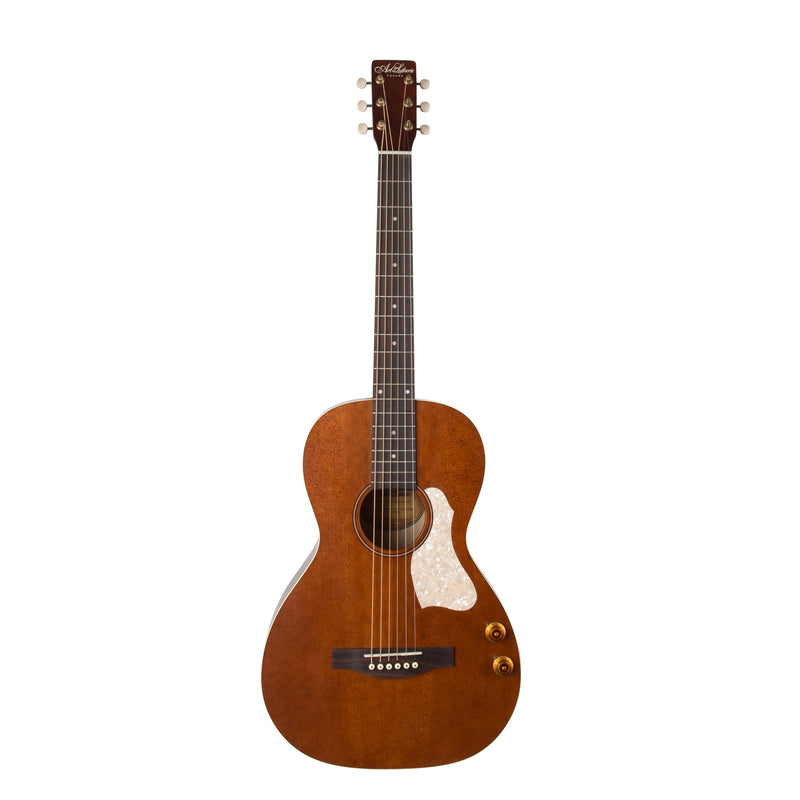 Art & Lutherie ROADHOUSE Parlor Acoustic Guitar (Havana Brown Q-Discrete)