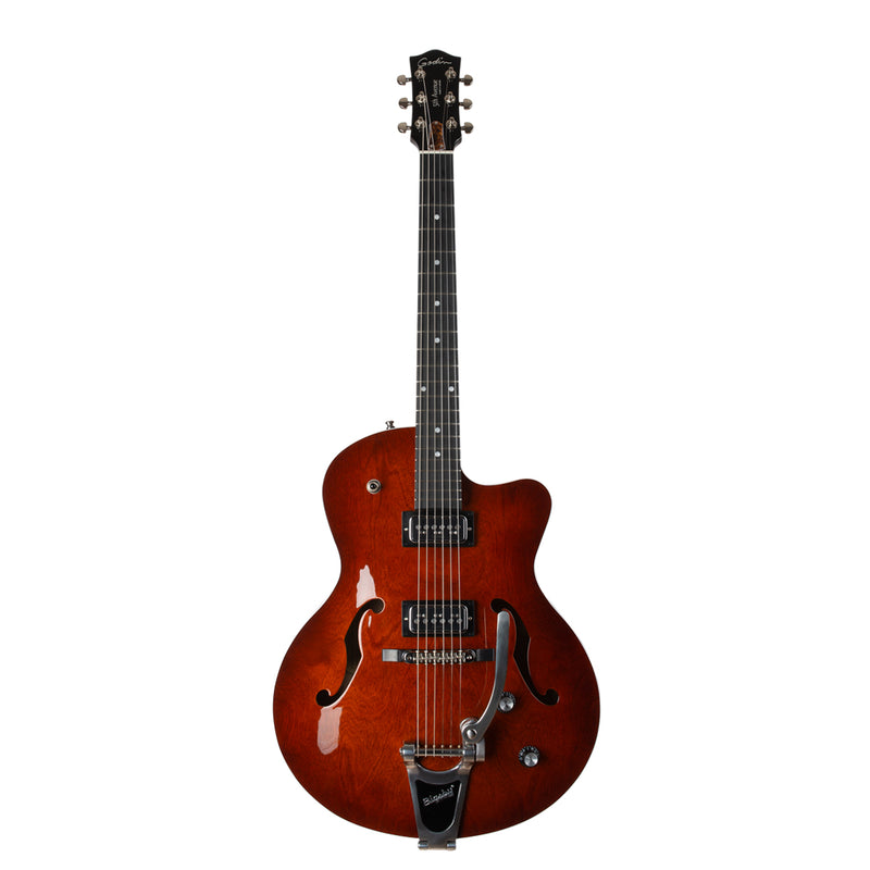 Godin Guitars 5TH AVENUE Uptown T-Armond Guitare électrique semi-creuse (Havana Burst)