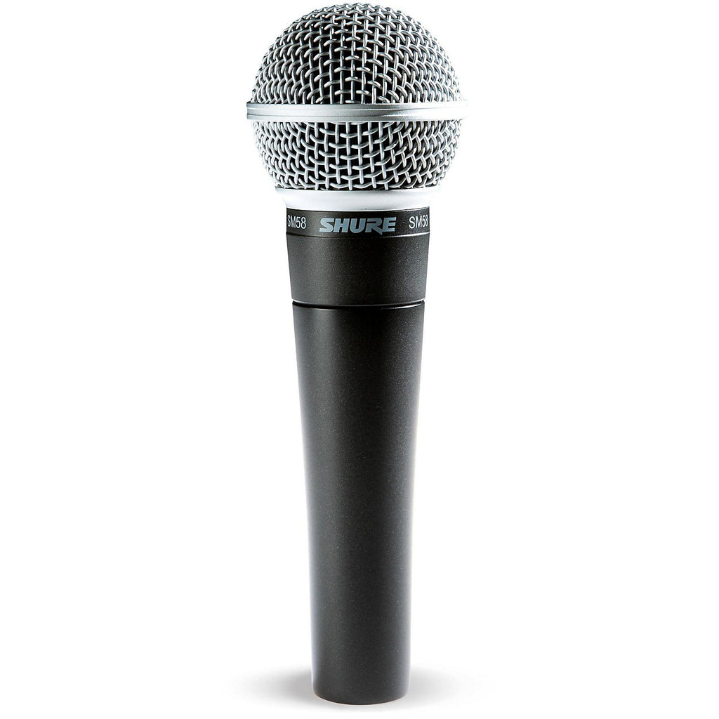 Shure SM58-CN Cardioid Dynamic Vocal Microphone with 25ft XLR Cable