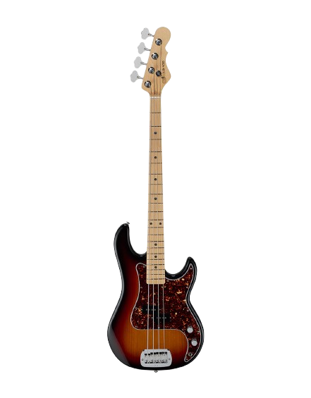G&L FDLB100-3TS-MP Fullerton Deluxe LB100 Electric Bass Guitar (3-Tone Sunburst)