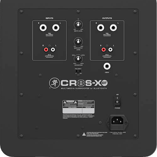 Mackie CR8S-XBT Creative Reference Multimedia Subwoofer - 8" (DEMO)