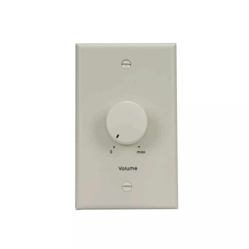 Lowell 50LVC-SA Mono Volume Control Wall Plate (Almond) - 50W