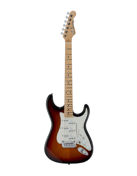G&L FDCOM-3TS-MP Fullerton Deluxe Comanche Electric Guitar (3-Tone Sunburst)
