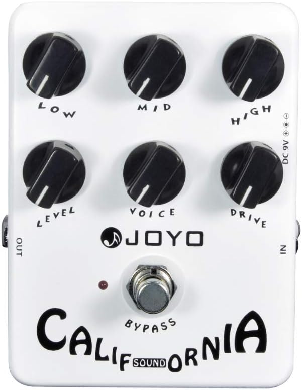Joyo Jf-15 Guitar Preamp Effects Pedal California Sound