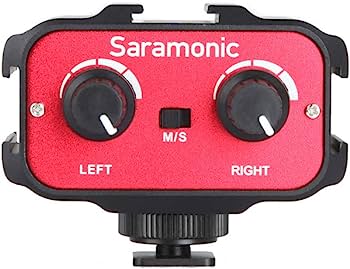 Saramonic SR-AX100 Passive 2-Channel Audio Adapter for DSLR Cameras