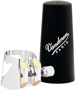 Vandoren LC05P Optimum Bb German Clarinet Ligature - Silver Plate