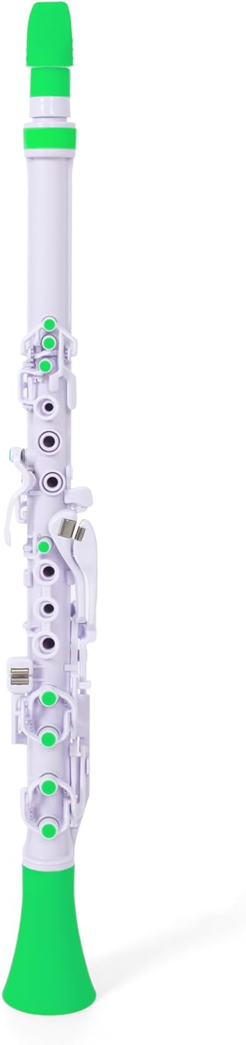 Nuvo N120CLGN Clarineo 2.0 Clarinet Kit (White/Green)