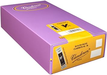 Vandoren CR193/50 Bb Clarinet V12 Reeds 3 Strength (Box of 50)