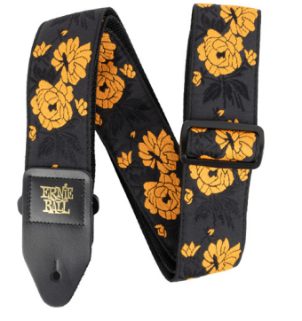 Ernie Ball 5358EB Jacquard Guitar Strap (Tangerine Rose)