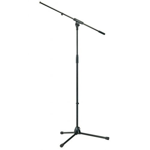 K&M 210/6 Microphone Boom Stand (Black)