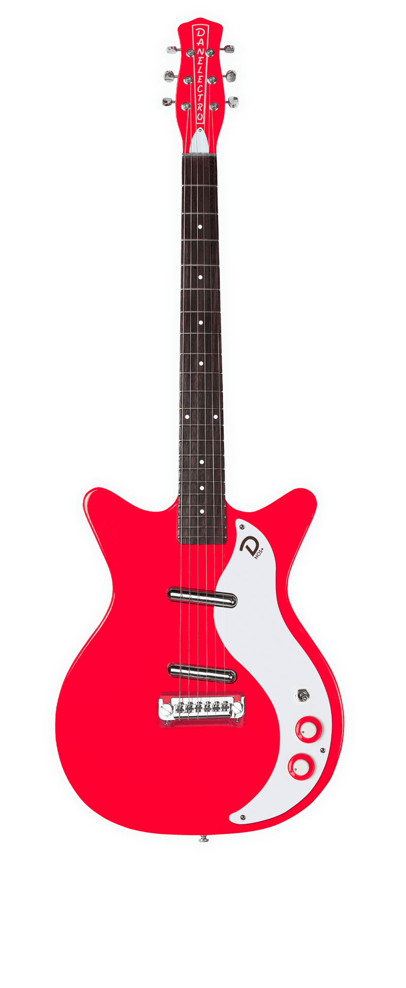 Danelectro 59 NOS+ Series Electric Guitar (Red)